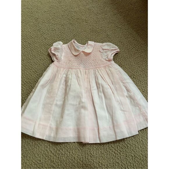 Kissy kissy 0-3m smocked dress - Picture 1 of 5